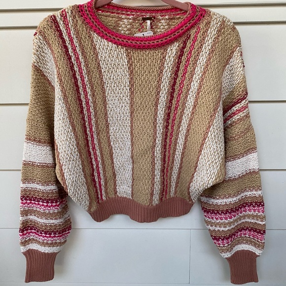 free people show me love pullover